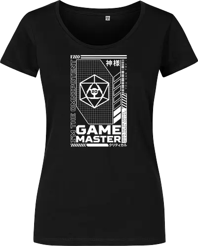 RPG Cyberpunk - Omnipotent Game Master - gaming, w20, pen and paper, rpg - Women T-Shirt