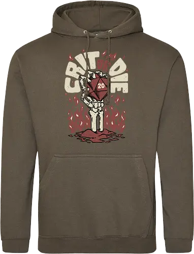 RPG - Crit or Die Fire Skull