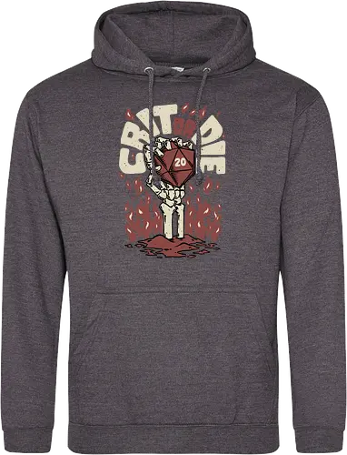 RPG - Crit or Die Fire Skull