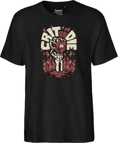 RPG - Crit or Die Fire Skull