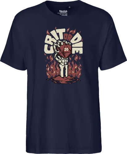 RPG - Crit or Die Fire Skull