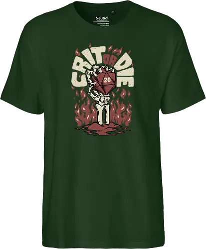 RPG - Crit or Die Fire Skull