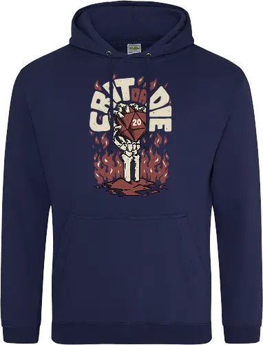 RPG - Crit or Die Fire Skull
