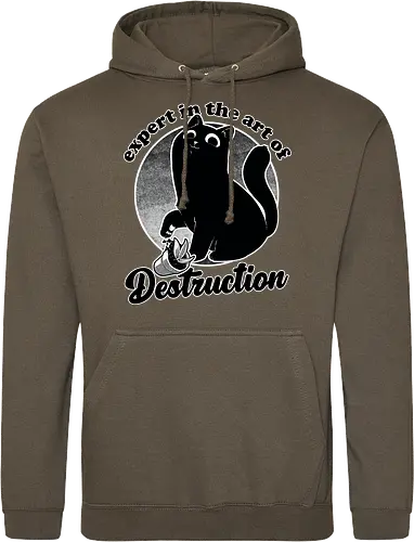 Expert in Destruction - Cute Black Cat