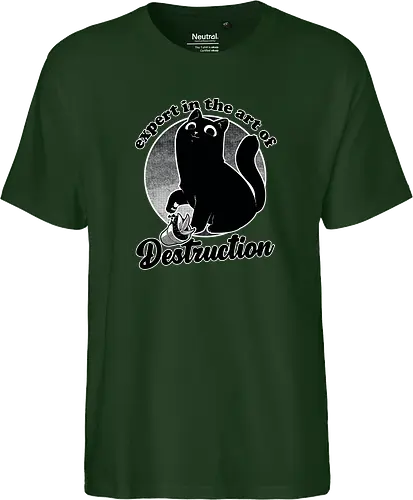 Expert in Destruction - Cute Black Cat