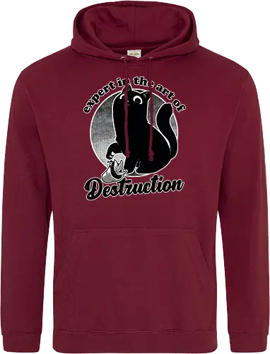 Expert in Destruction - Cute Black Cat