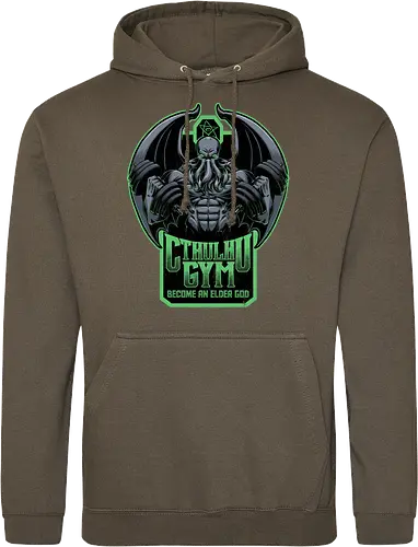 Cthulhu Gym - Muscular Bodybuilder Monster