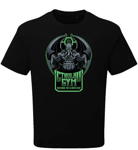 Cthulhu Gym - Muscular Bodybuilder Monster