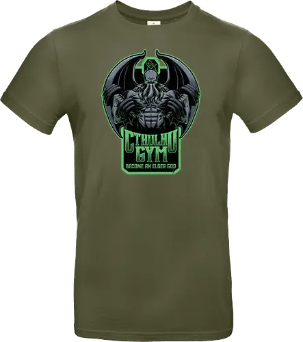 Cthulhu Gym - Muscular Bodybuilder Monster