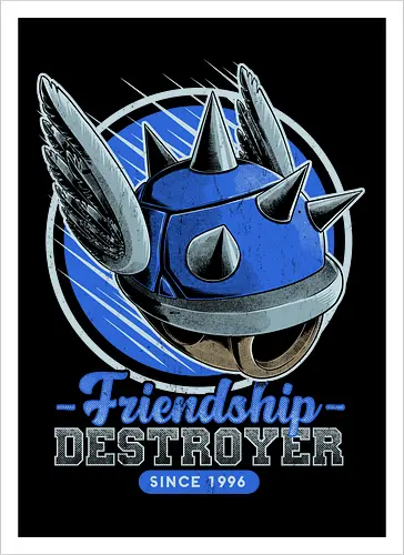 Friendship Destroyer - Nostalgic Racing Game