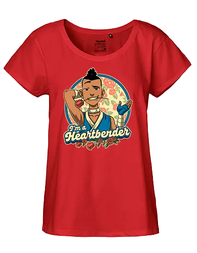 Heart Bender - Bending, air, water, elemente - Fairtrade Girl Shirt