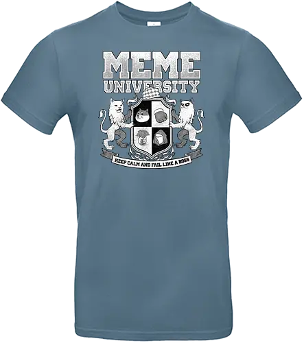 Meme University - Funny College Parody - meme, doge, grumpy, like a boss - Standard T-Shirt