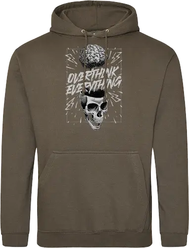 Overthink Everything - Anxiety Skull