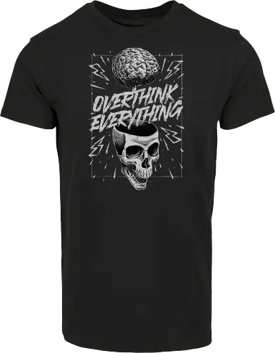 Overthink Everything - Anxiety Skull