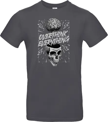 Overthink Everything - Anxiety Skull