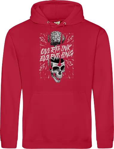 Overthink Everything - Anxiety Skull
