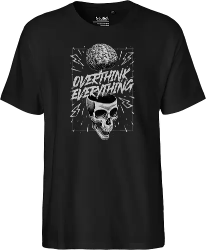 Overthink Everything - Anxiety Skull