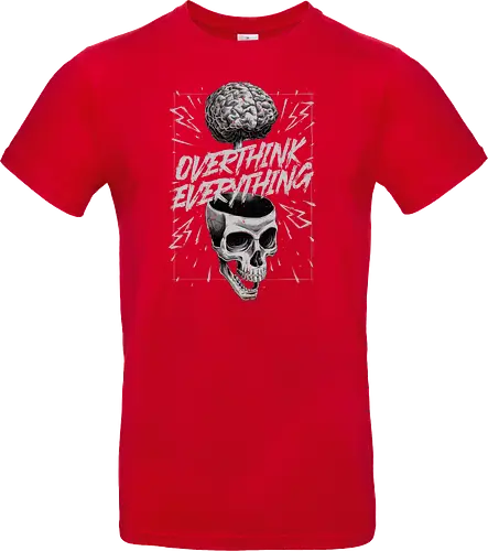 Overthink Everything - Anxiety Skull