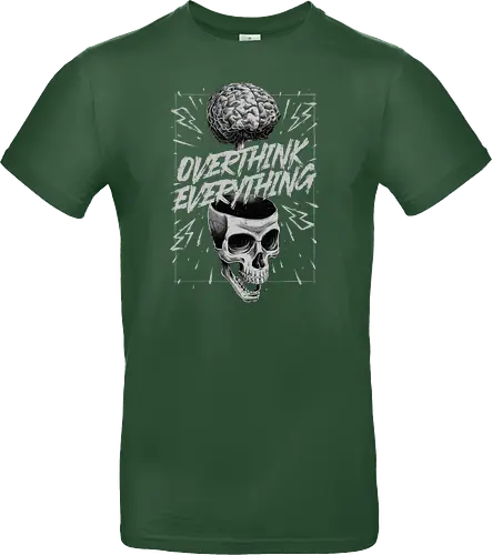 Overthink Everything - Anxiety Skull