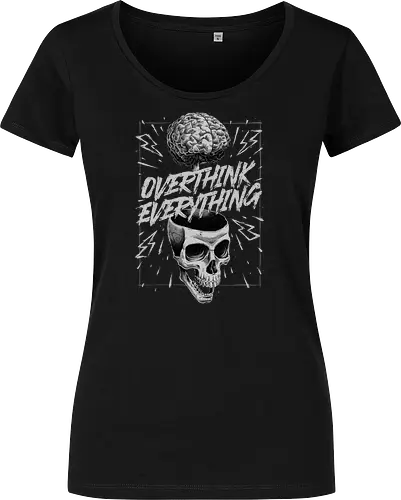 Overthink Everything - Anxiety Skull
