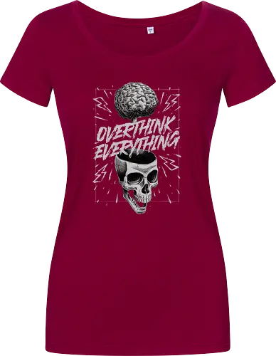 Overthink Everything - Anxiety Skull