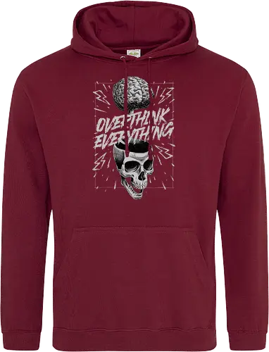 Overthink Everything - Anxiety Skull