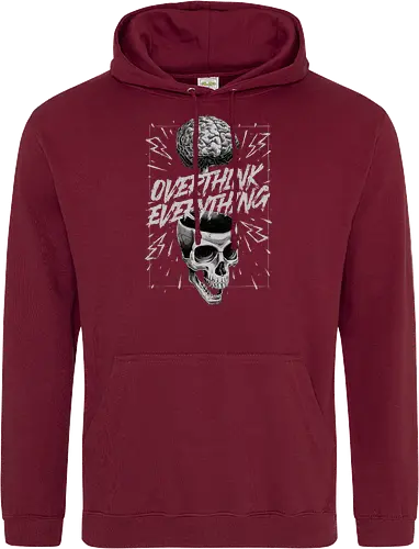 Overthink Everything - Anxiety Skull