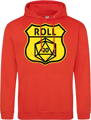 Route d20 Sign - Route 66 Parody