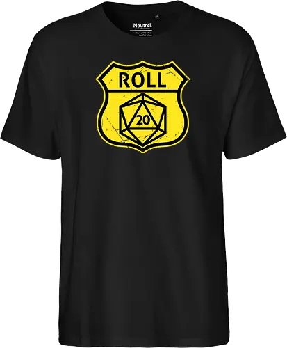 Route d20 Sign - Route 66 Parody