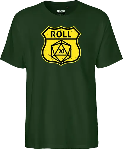 Route d20 Sign - Route 66 Parody