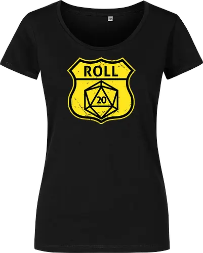 Route d20 Sign - Route 66 Parody
