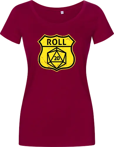 Route d20 Sign - Route 66 Parody