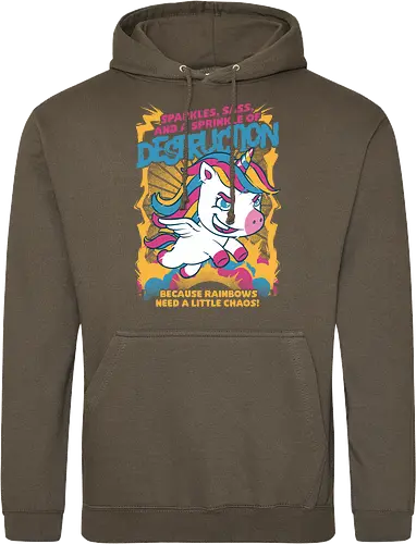 Unicorn Rainbows Destruction