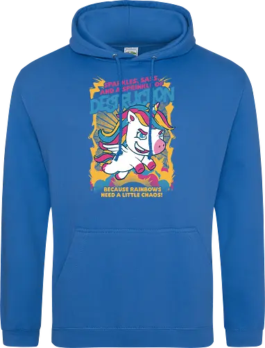 Unicorn Rainbows Destruction