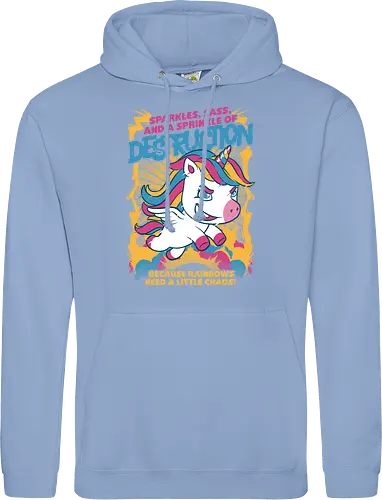 Unicorn Rainbows Destruction