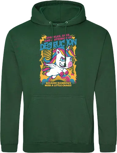Unicorn Rainbows Destruction