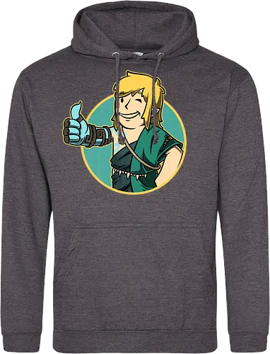 Vault Elf Boy Game - vault, Hero of Time, mashup, gaming, kingdom - Standard Hoodie