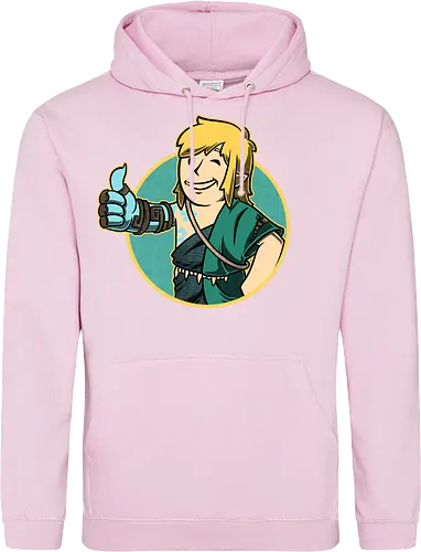 Vault Elf Boy Game - vault, Hero of Time, mashup, gaming, kingdom - Standard Hoodie