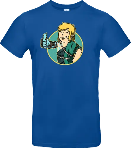 Vault Elf Boy Game - vault, Hero of Time, mashup, gaming, kingdom - Standard T-Shirt
