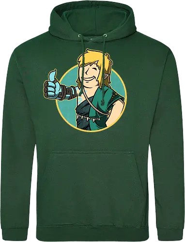 Vault Elf Boy Game - vault, Hero of Time, mashup, gaming, kingdom - Standard Hoodie