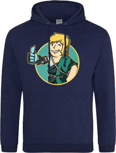 Vault Elf Boy Game - vault, Hero of Time, mashup, gaming, kingdom - Standard Hoodie