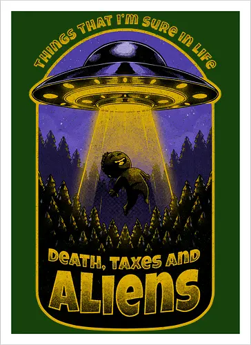 Death Taxes and Aliens