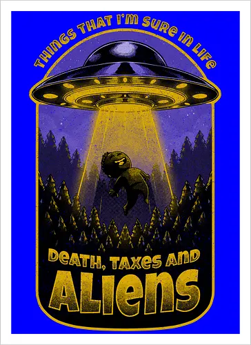 Death Taxes and Aliens