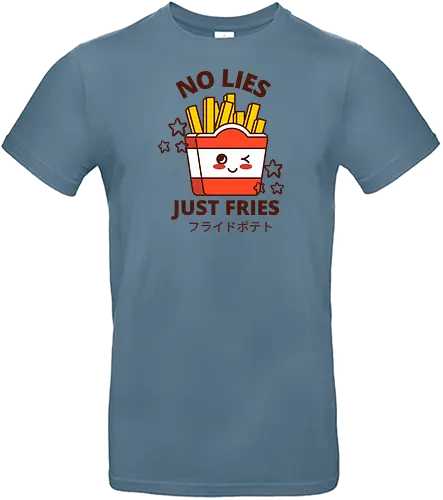 no lies just fries - fries, pommes, truth - Standard T-Shirt