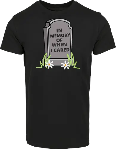 in memory of when i cared