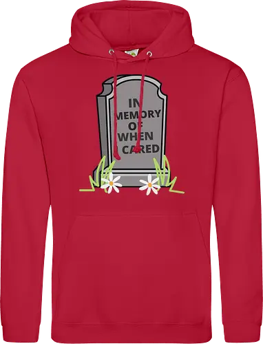 in memory of when i cared