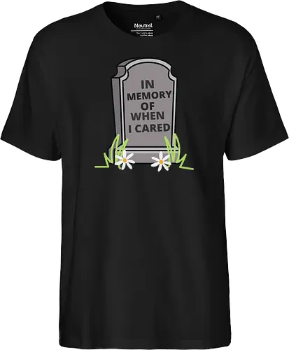 in memory of when i cared