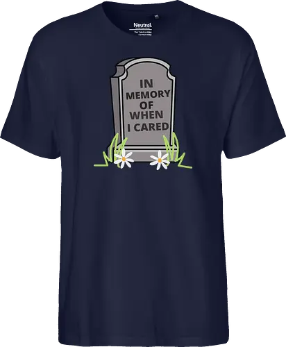 in memory of when i cared