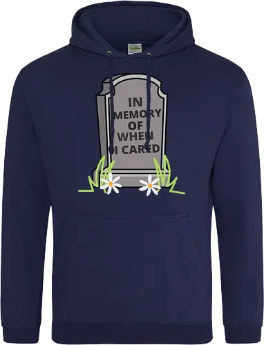 in memory of when i cared