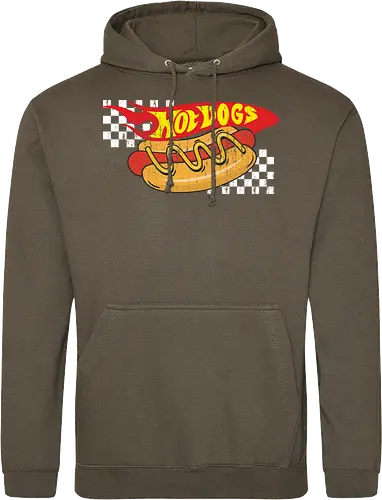 hot dogs parody logo